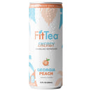 Fit Tea Energy 12/case Drinks Fit Tea Energy Georgia Peach 