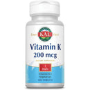 KAL VITAMIN K 200MCG 100 TABS Vitamins & Minerals Kal 