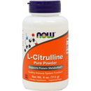 L-Citrulline Pure Powder Sports Nutrition/Nitric Oxide Boosters Now Foods 