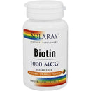 SOL BIOTIN SUB 1000mcg 100L Vitamins & Minerals Solaray 