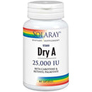 SOL EMULS DRY A 25000 IU 60C Vitamins & Minerals Solaray 