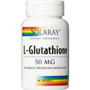 SOL FF L-GLUTATHIONE 50mg 60C Amino Acids Solaray 