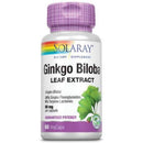 SOL GINKGO BILOBA EXT 60mg 60C Herbs Solaray 