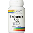 SOL HYALURONIC ACID 20mg 30C Specialty Health Products Solaray 
