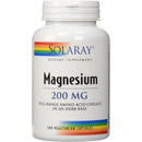 SOL MAGNESIUM AAC 200mg 100C Vitamins & Minerals Solaray 