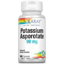 SOL POTASSIUM ASPORO 99mg 100C Vitamins & Minerals Solaray 