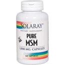 SOL PURE MSM 1000mg 60C Joint Aid Solaray 