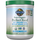 GOL Raw Organic Perfect Food Wheat Grass Powder 240g Specialty Health Products Garden of Life 