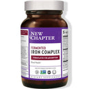 New Chapter Fermented Iron Complex 90 Veg Tablets Vitamins & Minerals New Chapter 