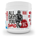 5% Nutrition All Day You Shred 25/sv Fat Burner 5% Nutrition 
