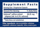 Life Extension Optimized Saffron with Satiereal 60 Veg Caps Fat Burner Life Extension 