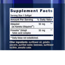 Life Extension Super Ubiquinol CoQ10 50mg 100 Softgels Vitamins & Minerals Life Extension 