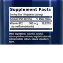 Life Extension Vitamin B12 500mcg 100 Tablets Vitamins & Minerals/Essential Vitamins/Vitamin B Life Extension 