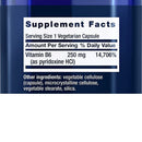 Life Extension Vitamin B6 250mg 100 Capsules Vitamins & Minerals/Essential Vitamins/Vitamin B Life Extension 