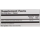 Kal Acetyl-L-Carnitine 500mg 60 Tablets Amino Acids Kal 