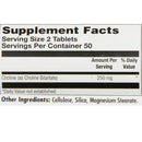 Kal Choline 250mg 100 Tablets Specialty Health Products Kal 