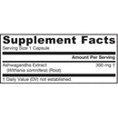 Jarrow Ashwagandha 300mg 120 Veg Caps Herbs Jarrow Formulas 