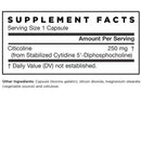 Jarrow Citicoline 250mg 60 Capsules Specialty Health Products Jarrow Formulas 