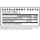 Jarrow Formulas N-Acetyl Tyrosine 350mg 120 Capsules Vitamins & Minerals Jarrow Formulas 