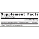 Jarrow MK-7 90mcg 60 Softgels Vitamins & Minerals Jarrow Formulas 