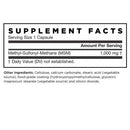 Jarrow MSM 1000mg 200 Capsules Joint Aid Jarrow Formulas 
