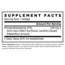 Jarrow PS100 100mg 60 Softgels Specialty Health Products Jarrow Formulas 