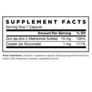 Jarrow Zinc Balance 15mg 100 Capsules Vitamins & Minerals Jarrow Formulas 
