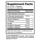I-Prevail T2 Rise Stim Fat Burner 60 Capsules Fat Burner I-Prevail 