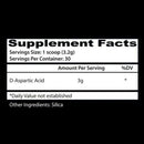 Insane Labz D-Aspartic Acid 30 Servings Sports Performance Recovery Insane Labz 