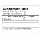 Black Market Labs L-Citrulline 300 Grams Nitric Oxide Black Market Labs 