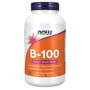 Now Foods B-100 250 Veg Capsules Vitamins & Minerals Now Foods 