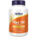 Now Foods Flax Oil 1000mg 100 Softgels Vitamins & Minerals Now Foods 