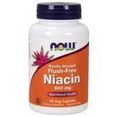 Now Foods Flush Free Niacin 500mg 90 Veg Capsules Vitamins & Minerals Now Foods 