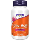 Now Foods Folic Acid 800mcg 250 Tablets Vitamins & Minerals Now Foods 