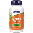 Now Foods Ginkgo Biloba 60mg 60 Veg Capsules Vitamins & Minerals Now Foods 