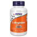 Now Foods L-Arginine 500mg 100 Veg Capsules Amino Acids Now Foods 