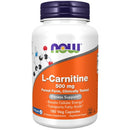 Now Foods L-Carnitine 500mg 180 Veg Capsules Vitamins & Minerals Now Foods 