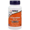 Now Foods L-Carnitine Tartrate 250mg 60 Veg Capsules Supplements Now Foods 