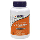 Now Foods L-Theanine 200mg 120 Veg Capsules Specialty Health Products Now Foods 