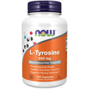 Now Foods L-Tyrosine 500mg 120 Capsules Amino Acids Now Foods 