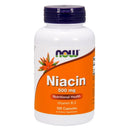 Now Foods Niacin 500mg 100 Capsules Vitamins & Minerals Now Foods 