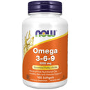 Now Foods Omega 3-6-9 1000mg 100 Softgels Essential Fatty Acids & - Oils Now Foods 