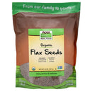 Now Foods Organic Flax Seeds 32 oz. Supplements Now Foods 
