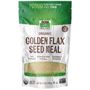 Now Foods Organic Golden Flax Seed Meal 12 oz. Supplements Now Foods 