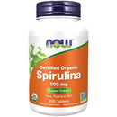 Now Foods Organic Spirulina 500mg 200 Tablets Herbs Now Foods 