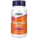 Now Foods Pantothenic Acid 500mg 100 Veg Capsules Vitamins & Minerals Now Foods 