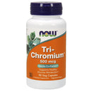 Now Foods Tri-Chromium 500mcg + Cinnamon 90 Veg Capsules Vitamins & Minerals Now Foods 