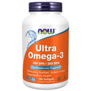 Now Foods Ultra Omega-3 180 Softgels Essential Fatty Acids & - Oils Now Foods 