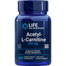 Life Extension Acetyl-L-Carnitine 500mg 100 Capsules Vitamins & Minerals Life Extension 