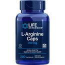 Life Extension Arginine 700mg 200 Capsules Amino Acids Life Extension 